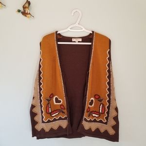 Vintage Italian Design Sweater Vest